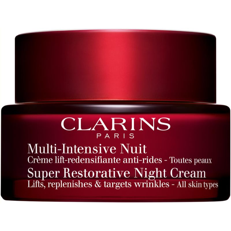 Clarins Super Restorative Night Cream нощен крем за всички типове кожа на лицето 50 мл.