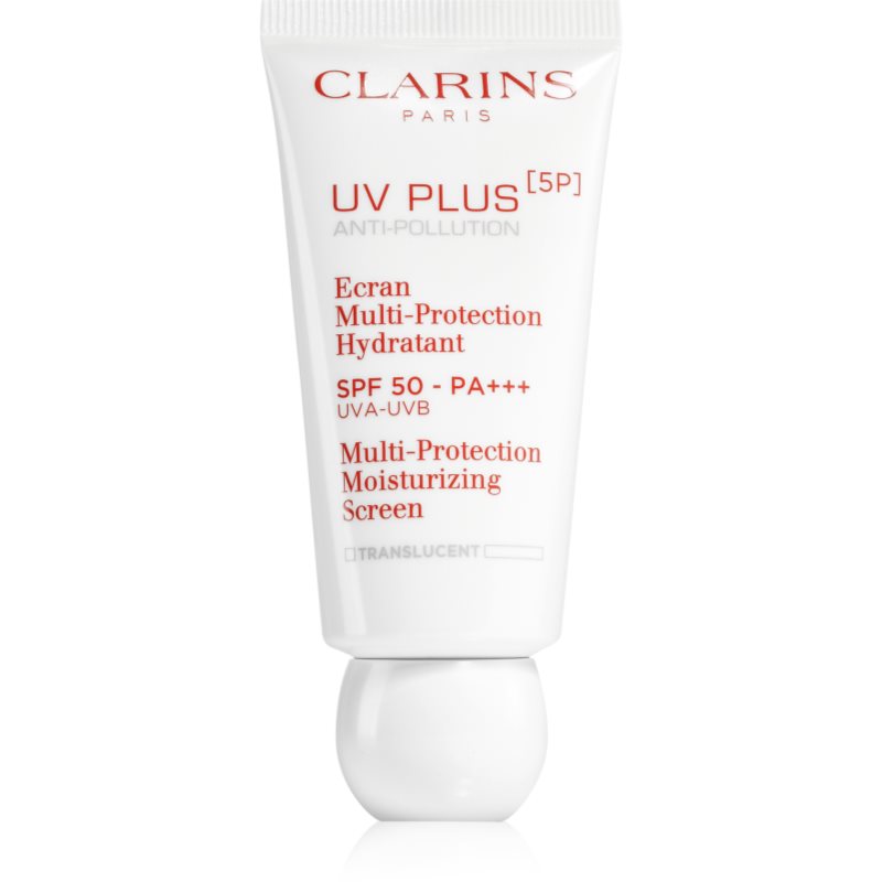 Clarins UV PLUS [5P] Anti-Pollution Translucent мултифункционален крем хидратираща SPF 50 30 мл.