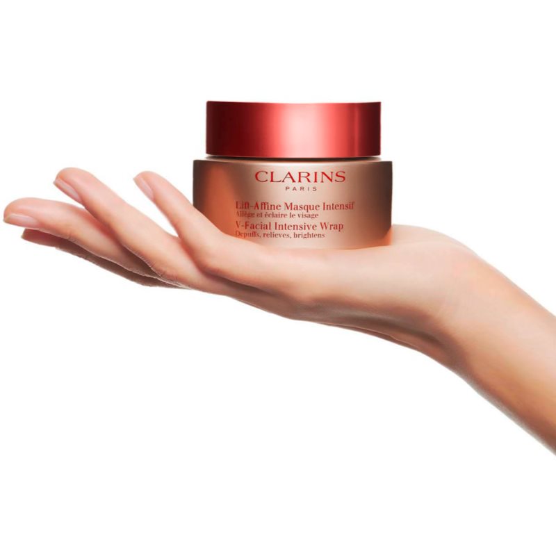 Clarins V-Facial Intensive Wrap озаряваща маска за лице 75 мл. на ниска цена