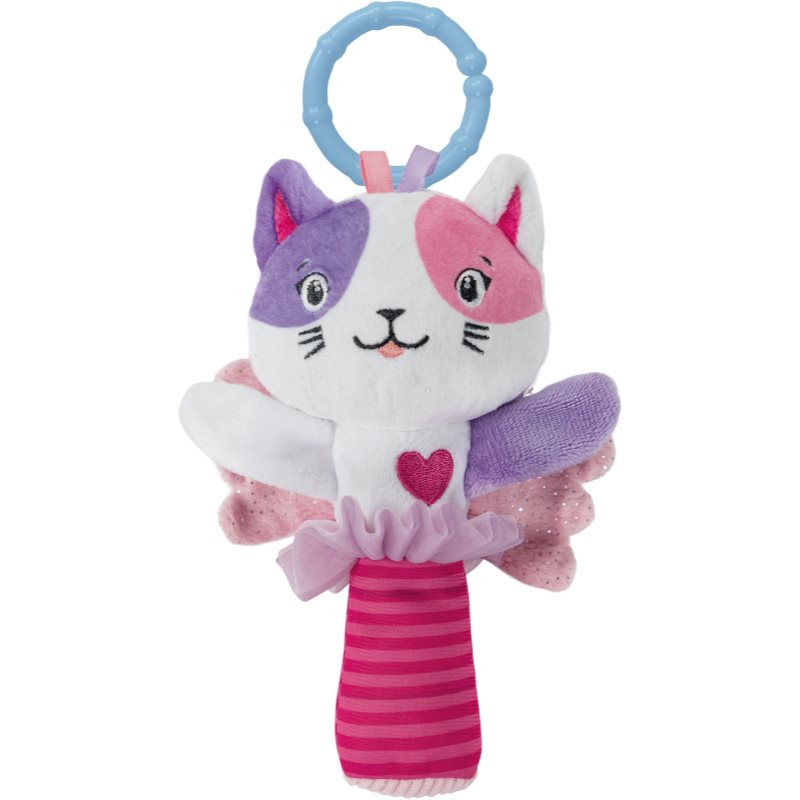 Clementoni Baby Lovely Cat Rattle дрънкалка за деца от раждането им 1 бр.