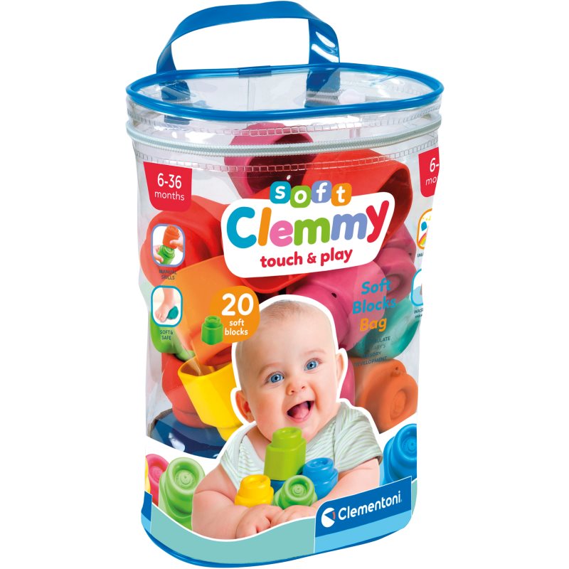 Clementoni Clemmy Bag кубчета 6-18 months 20 бр. на ниска цена