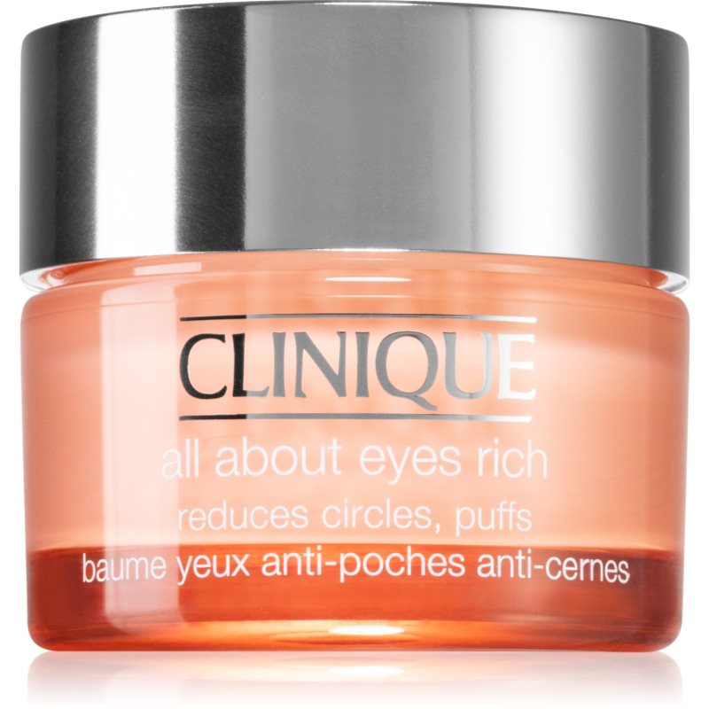Clinique All About Eyes™ Rich хидратиращ крем за очи против отоци и тъмни кръгове 30 мл. на ниска цена