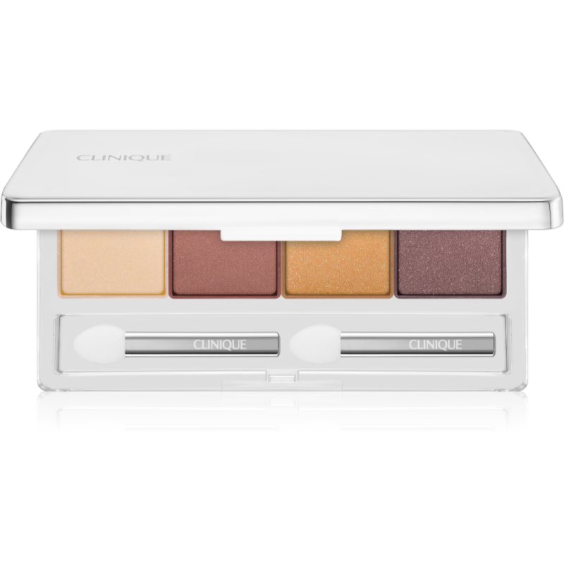 Clinique All About Shadow™ Quad палитра сенки за очи цвят Morning Java - Shimmer 3