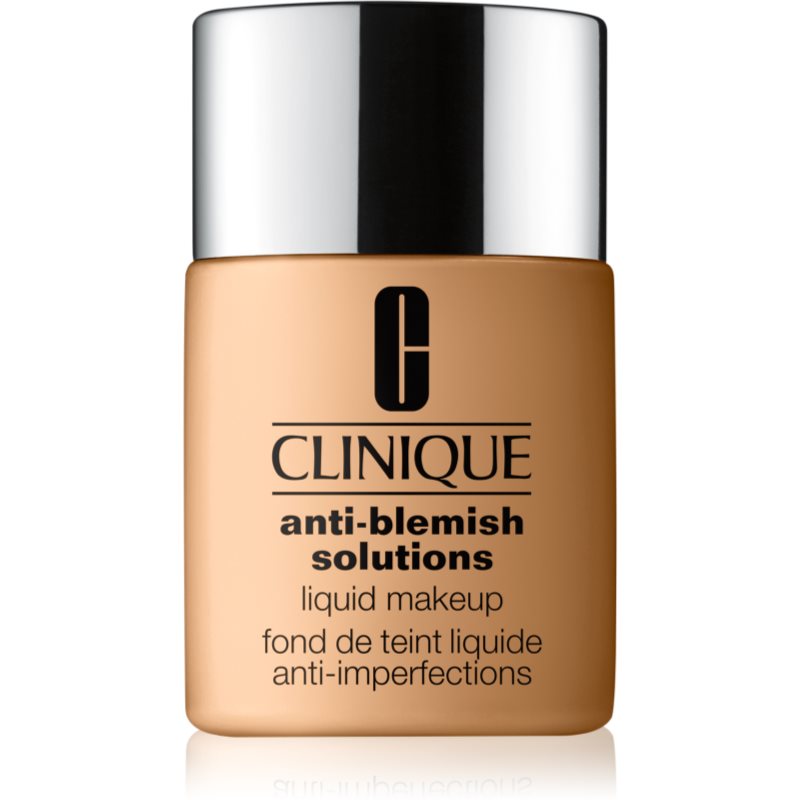 Clinique Anti-Blemish Solutions™ Liquid Makeup фон дьо тен за мазна кожа склонна към акне цвят WN 46 Golden Neutral 30 мл.
