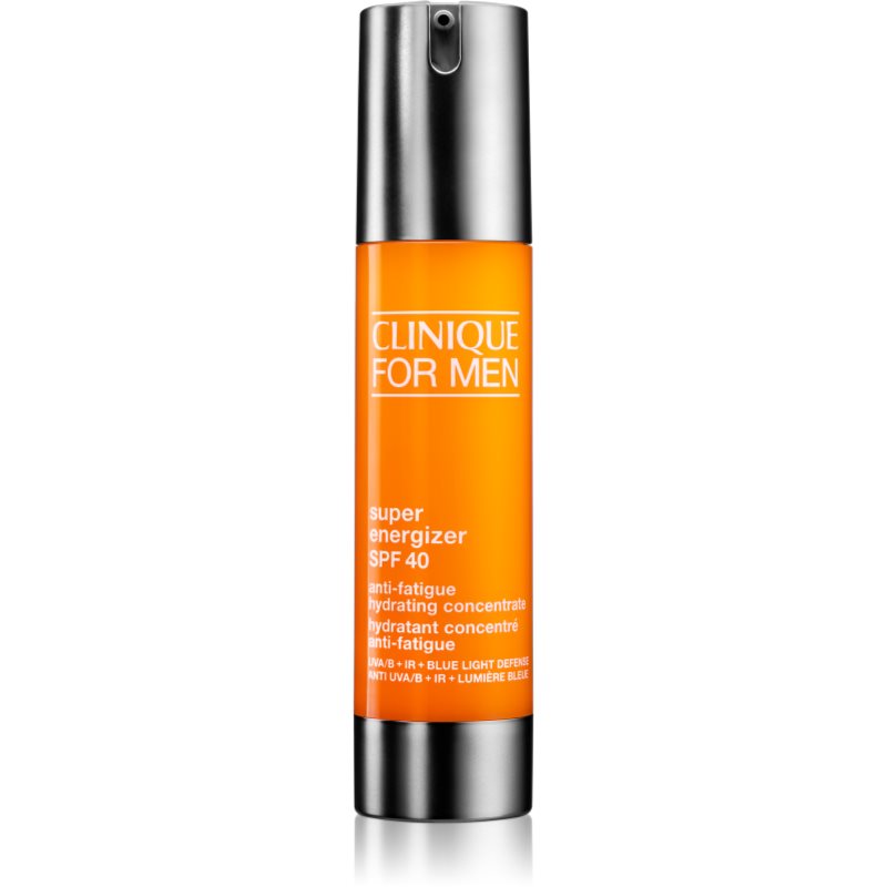 Clinique For Men™ Super Energizer™ SPF 40 Anti-Fatigue Hydrating Concentrate енергизиращ гел-крем SPF 40 48 мл. на ниска цена