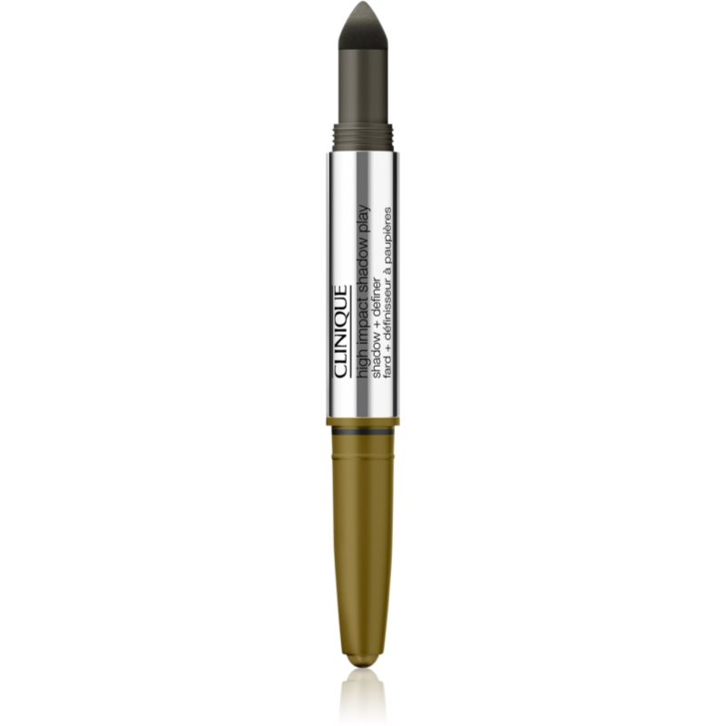 Clinique High Impact Shadow Play™ Shadow & Definer сенки за очи в молив дуо цвят Mixed Greens 1
