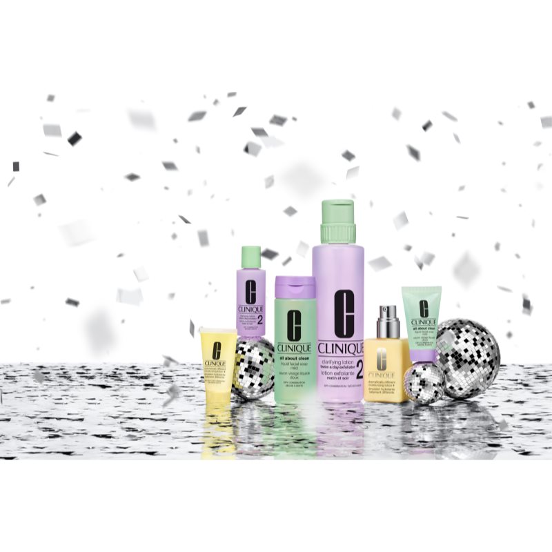 Clinique Holiday 3-Step Skincare Set For Dry Skin подаръчен комплект за суха кожа на ниска цена