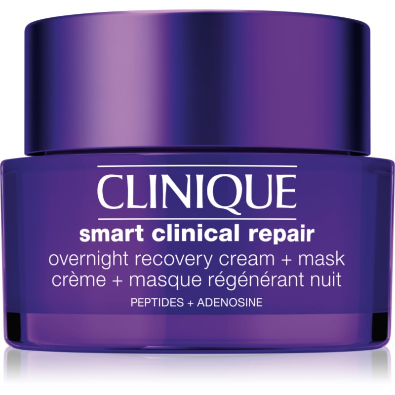 Clinique Smart Clinical™ Repair Overnight Recovery Cream & Mask нощна хидратираща маска и крем за регенерация и възстановяване на кожата 50 мл.