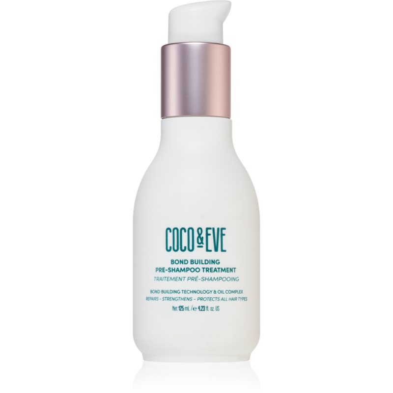 Coco & Eve Bond Building Pre-Shampoo Treatment грижа за използване преди нанасянето на шампоан за увредена коса 125 мл.
