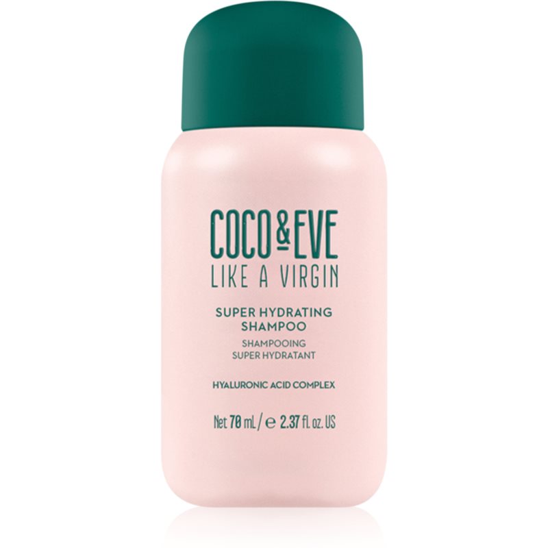 Coco & Eve Like A Virgin Super Hydrating Shampoo хидратиращ шампоан за блясък и мекота на косата 70 мл.