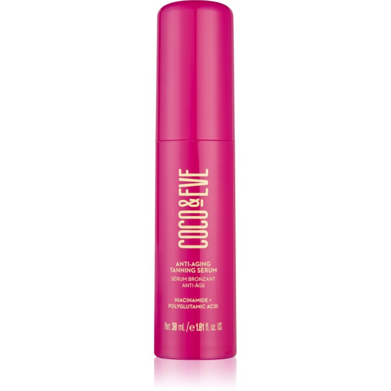 Coco & Eve Sunny Honey Anti-Aging Tanning Serum серум за лице за изкуствен тен 30 мл.