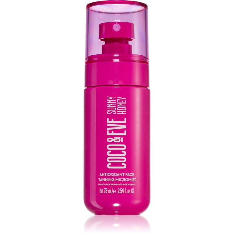 Coco & Eve Sunny Honey Antioxidant Face Tanning Micromist автобронзираща мъгла за лице 75 мл. на ниска цена