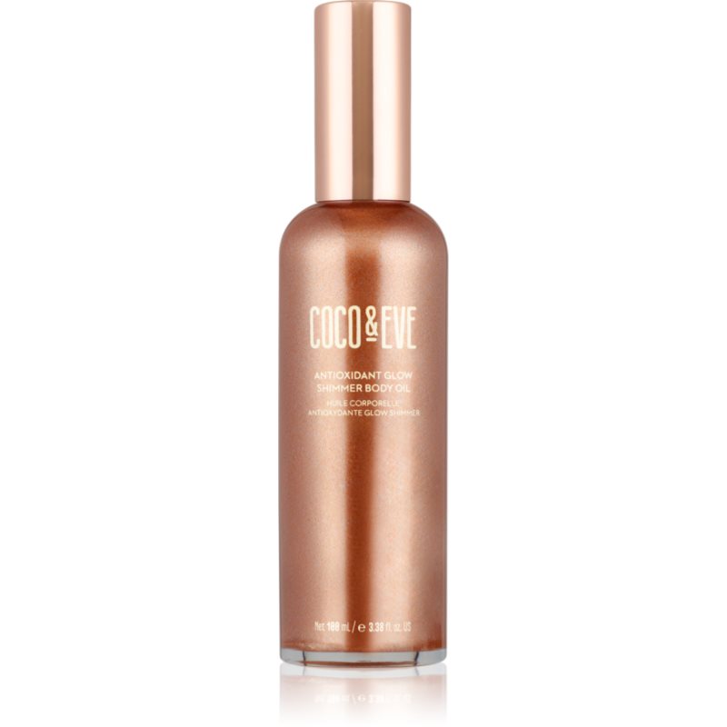 Coco & Eve Sunny Honey Antioxidant Glow Shimmer Body Oil озаряващо олио за тяло 100 мл. на ниска цена