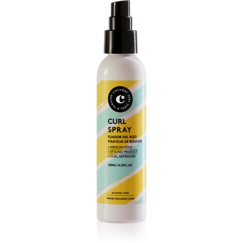 Cocunat Curl Spray спрей за фиксация за чуплива и къдрава коса 125 мл.