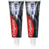 Colgate Advanced White Charcoal избелваща паста за зъби с активен въглен 2x75 мл.