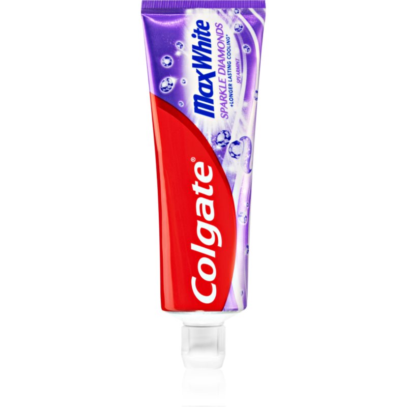Colgate Max White Sparkle Diamonds избелваща паста за зъби с флуорид Spearmint 75 мл. на ниска цена