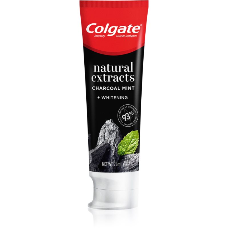 Colgate Natural Extracts Charcoal + White избелваща паста за зъби с активен въглен 75 мл.