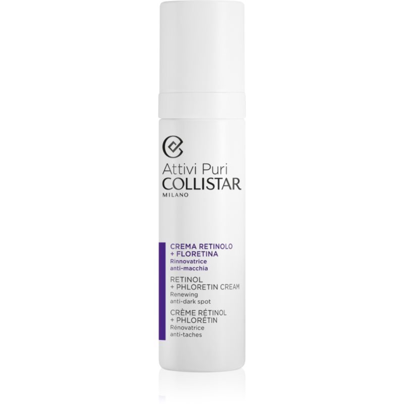 Collistar Attivi Puri® Retinol + Phloretin активен нощен крем за редукция на пигментни петна с ретинол 50 мл.