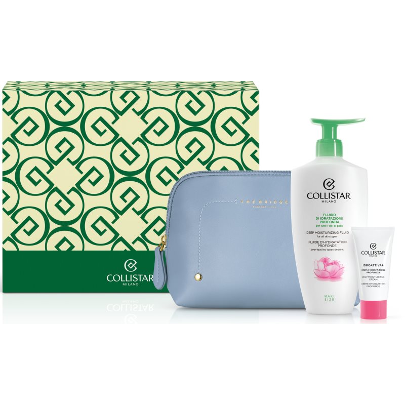 Collistar Deep Moisturizing Fluid Gift Set подаръчен комплект 3 бр.