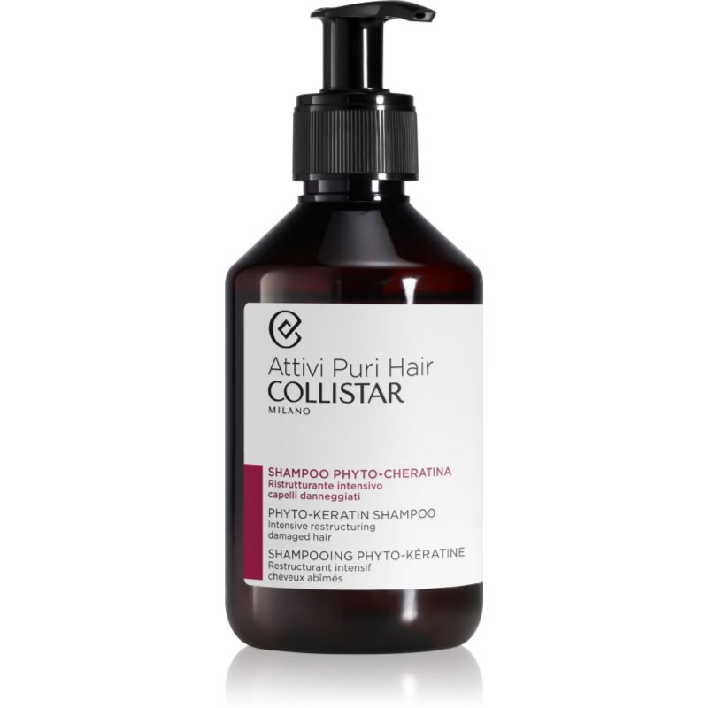 Collistar Hair Phyto-Keratin Shampoo Intensive Restructuring шампоан с кератин 250 мл.