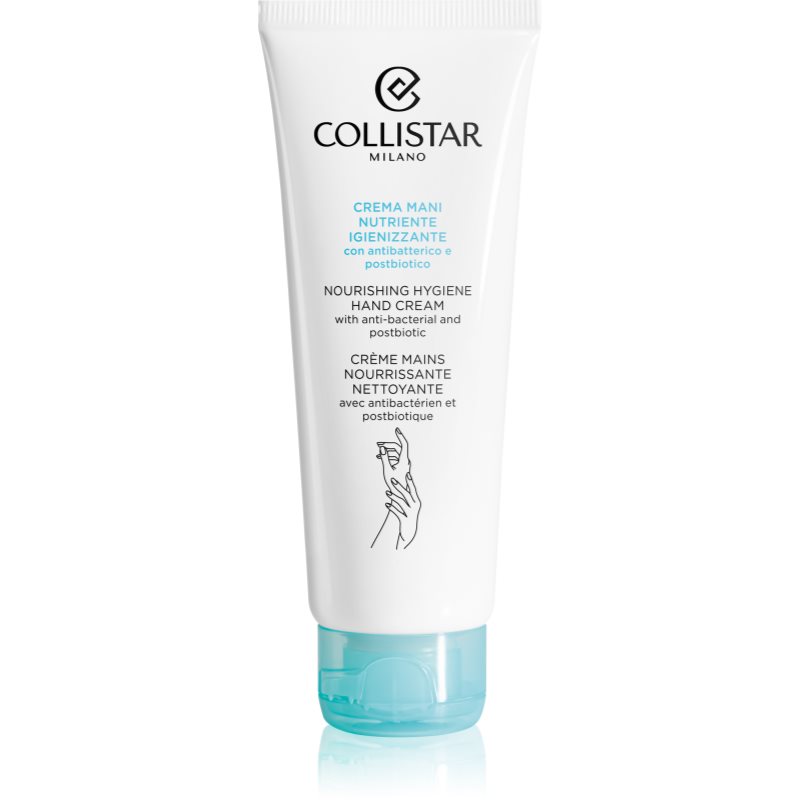 Collistar Nourishing Hygiene Hand Creme хидратиращ крем за ръце с антибактериална добавка 75 мл.