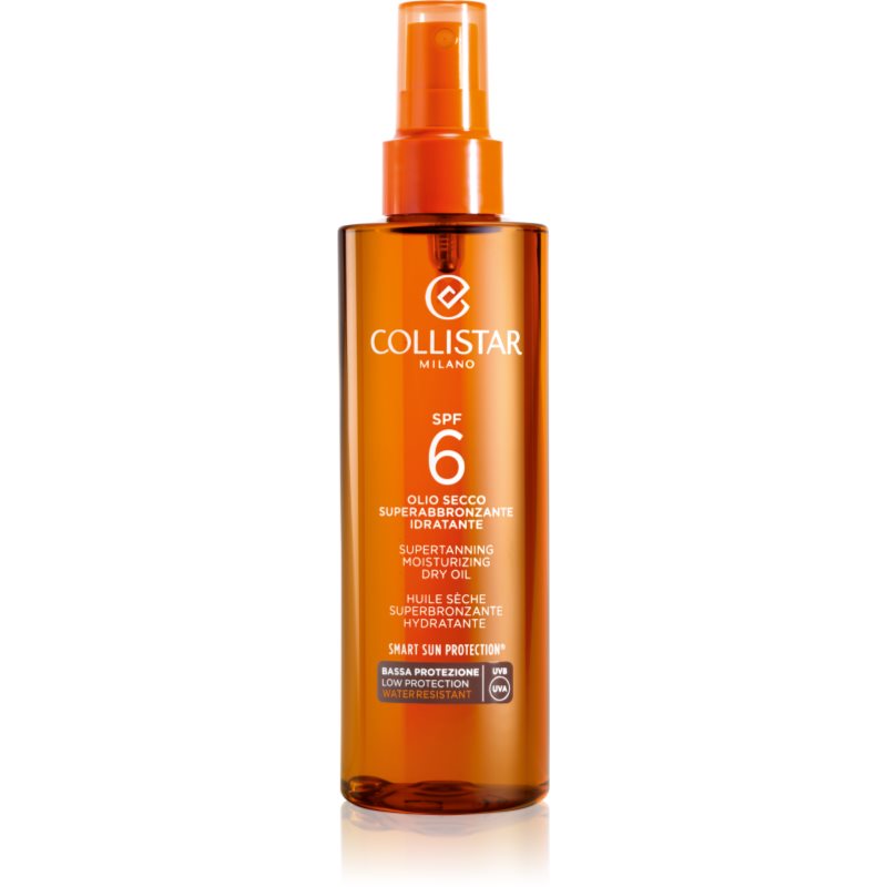 Collistar Special Perfect Tan Supertanning Moisturizing Dry Oil олио за слънце SPF 6 200 мл.