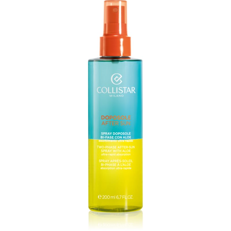 Collistar Special Perfect Tan Two-Phase After Sun Spray with Aloe олио за тяло след слънчеви бани 200 мл.