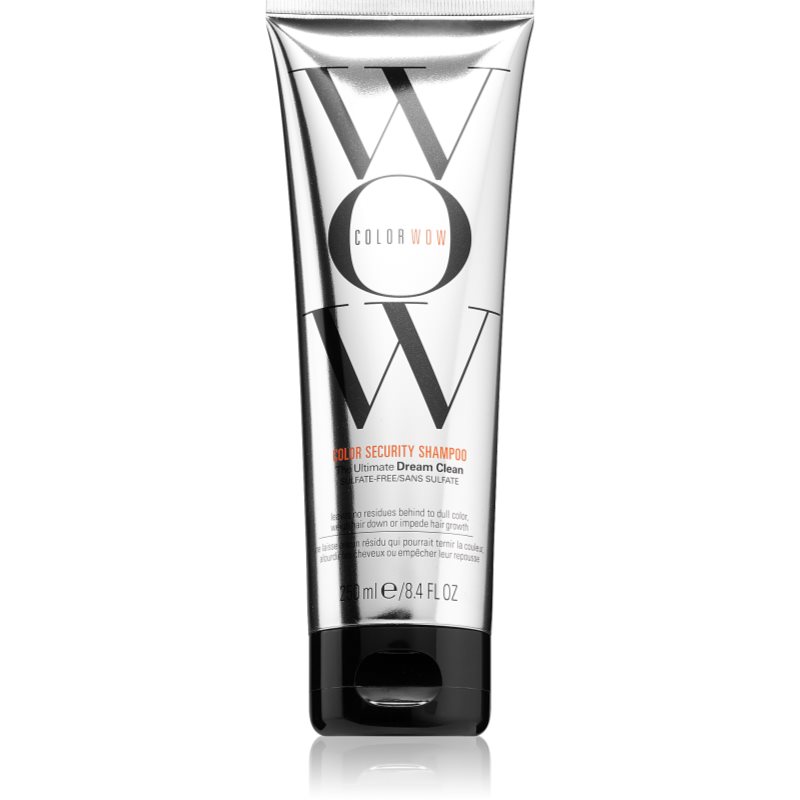 Color WOW Color Security Shampoo безсулфатен шампоан за химически третирана коса 250 мл. на ниска цена