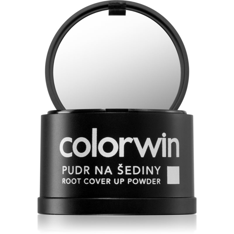 Colorwin Powder пудра за коса за обем и скриване на бяла коса цвят Dark Brown 3