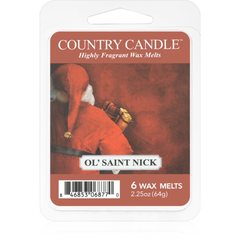 Country Candle Ol'Saint Nick восък за арома-лампа 64 гр.