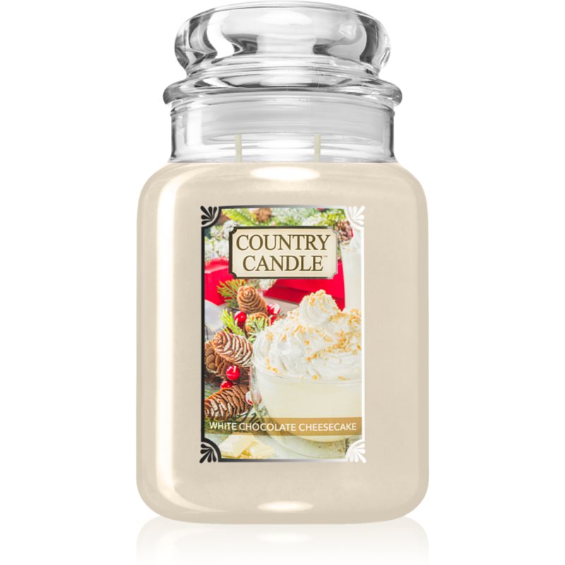 Country Candle White Chocolate Cheesecake ароматна свещ 737 гр.