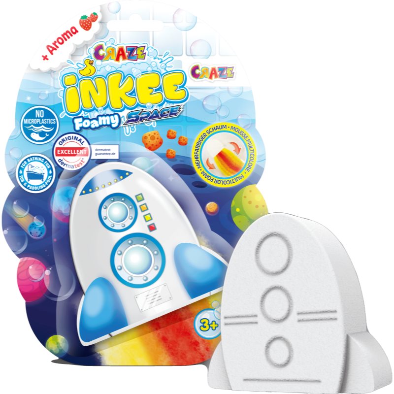 Craze INKEE Foamy Space капсули с пяна за вана за деца 1 бр.