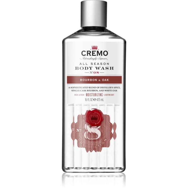 Cremo Body wash Bourbon & Oak душ-гел за мъже 473 мл. на ниска цена