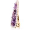Crystallove Amethyst Hair Clip фиба за коса 1 бр.