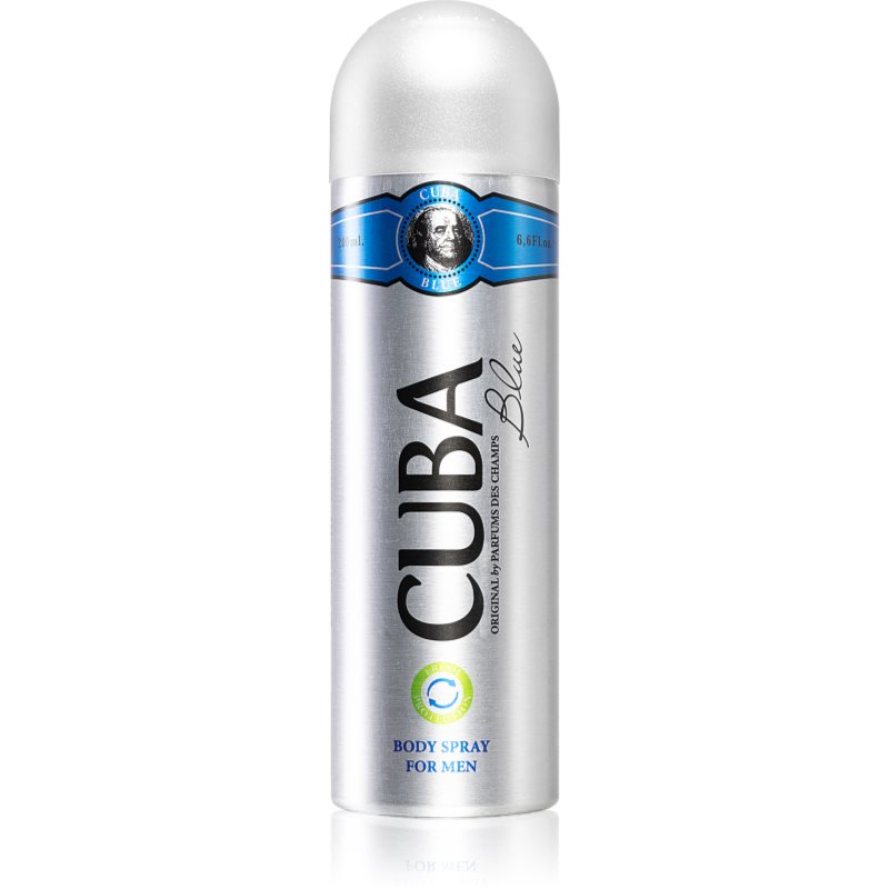 Cuba Blue дезодорант и спрей за тяло за мъже 200 мл.