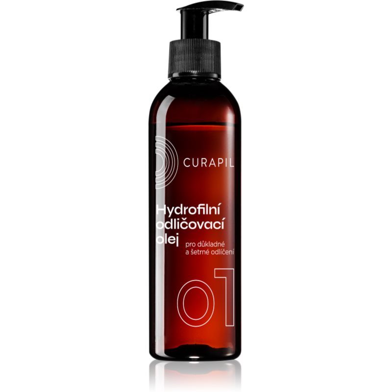 Curapil Six steps to beauty 01 олио за премахване на грим за всички типове кожа на лицето 200 мл.