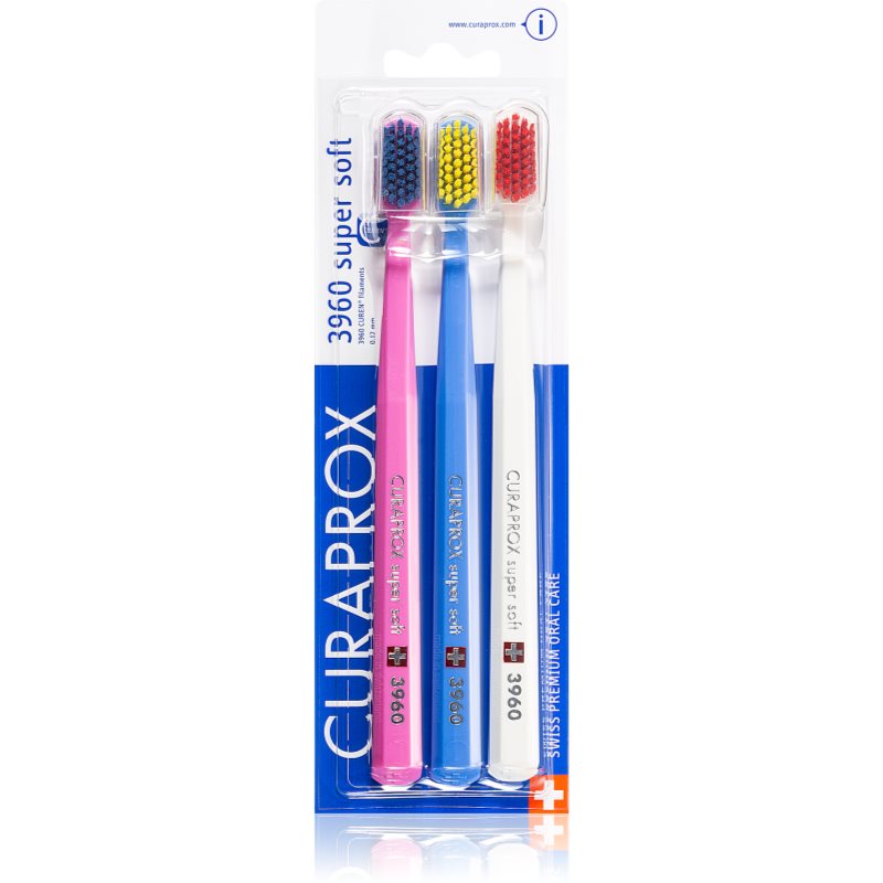 Curaprox 3960 Super Soft четка за зъби 3 бр.