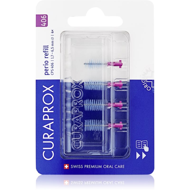 Curaprox CPS 406 Perio четки за междузъбно пространство 4 бр.