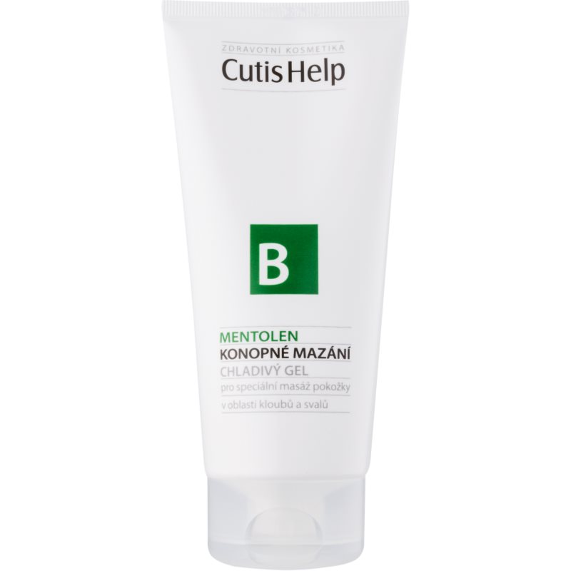 CutisHelp Health Care B - Mentolen конопен охлаждащ гел с ментол за мускули и стави 200 мл.