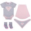 DC Comics Superheroe Girls подаръчен комплект за бебета 6-12m