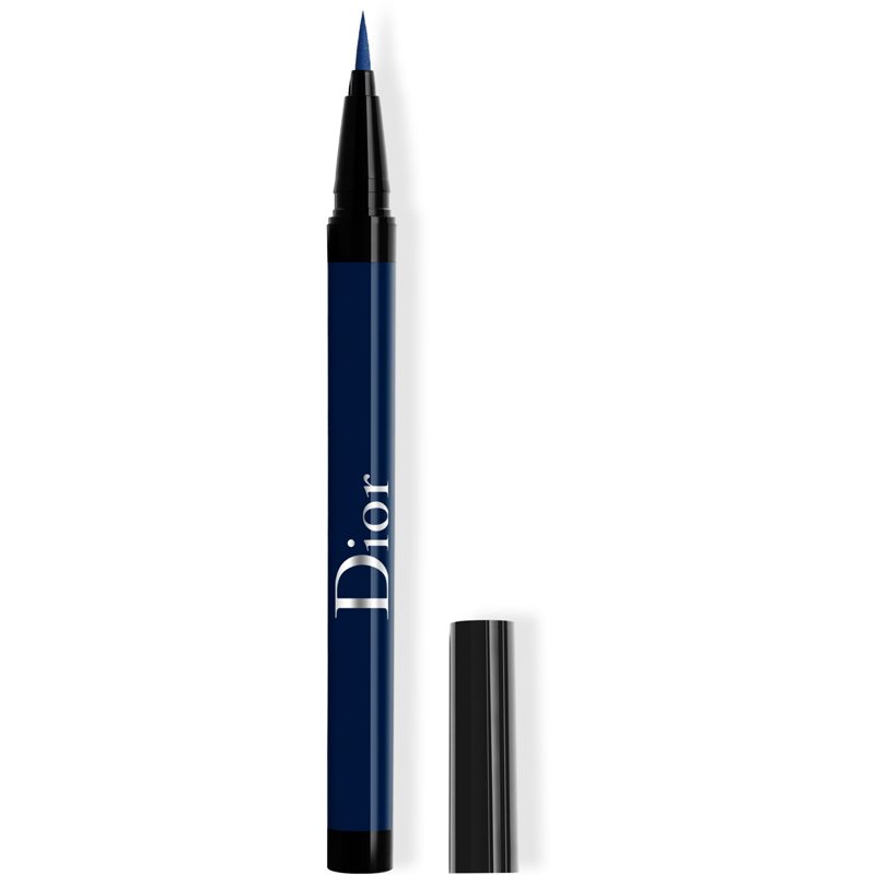 DIOR Diorshow On Stage Liner течна очна линия в писалка водоустойчиви цвят 296 Matte Denim 0