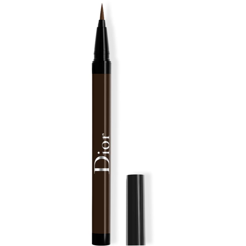 DIOR Diorshow On Stage Liner течна очна линия в писалка водоустойчиви цвят 781 Matte Brown 0