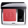 DIOR Rouge Blush компактен руж с четка и огледалце цвят 999 (Satin) 6 гр.