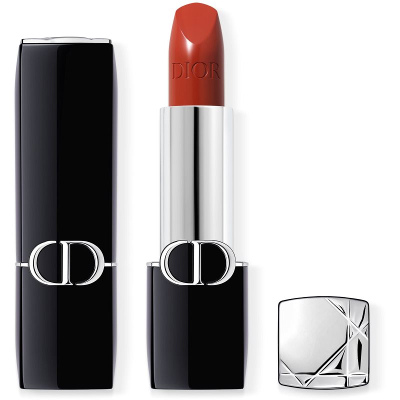 DIOR Rouge Dior дълготрайно червило сменяема цвят 849 Rouge Cinéma Satin 3