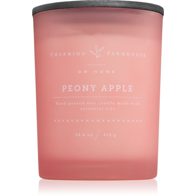DW Home Charming Farmhouse Peony Apple ароматна свещ 413 гр.