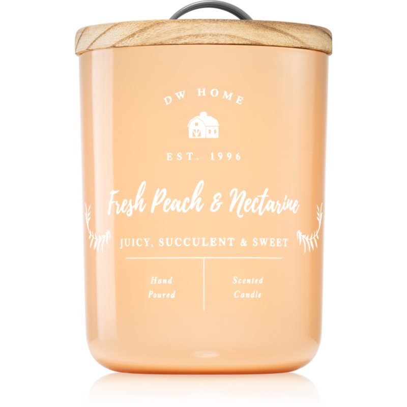 DW Home Farmhouse Fresh Peach & Nectarine ароматна свещ 428 гр.