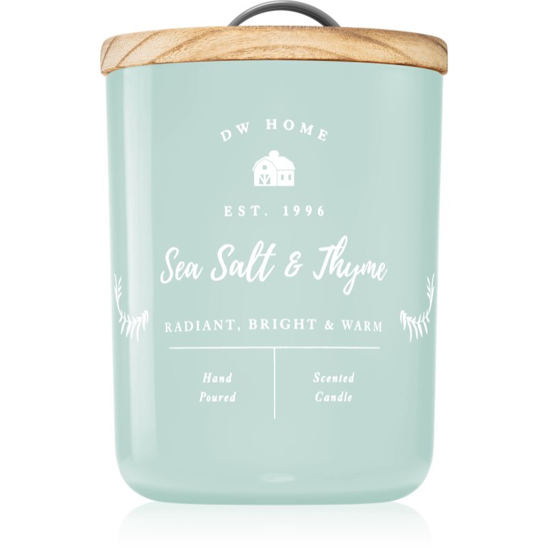 DW Home Farmhouse Sea Salt & Thyme ароматна свещ 425 гр.