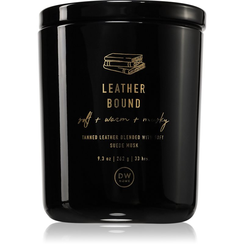 DW Home Prime Leather Bound ароматна свещ 264 гр.