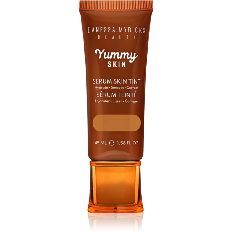 Danessa Myricks Beauty Yummy Skin Serum Skin Tint хидратиращ фон дьо тен с изглаждащ ефект цвят 10 - Tan Skin with Neutral Olive Undertones 45 мл.