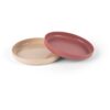 Dantoy Tiny Bio Dinner Plate Set чиния Nude/Red 0m+ 2 бр.